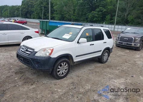 2005 Honda Cr-V Ex из США, поврежденный, VIN SHSRD78835U343353